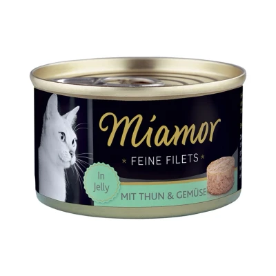 Obrázek Konzerva MIAMOR Fillet tuňák a zelenina v želé 100g