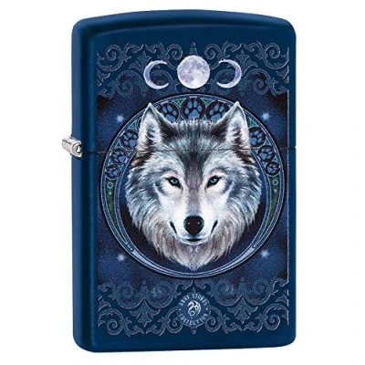 Obrázek Zippo Zapalovač, mosaz, modrý, 5,5 x 3,5 1 cm