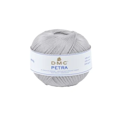 Obrázek DMC 993A 5 05415 Häkelgarn, Cotton, Grau, 9x9x8 cm, 400