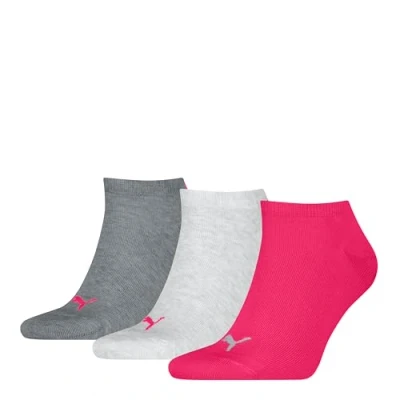 Obrázek PUMA Unisex 261080001 Sneaker Sock (balení 3), Pink Lady New, 39—42