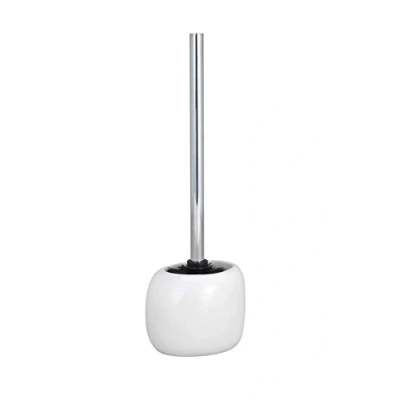 Obrázek WENKO 19498100 WC souprava Pebble Stone White, polyresin, 12.2 X 37 10.7 cm, bílá
