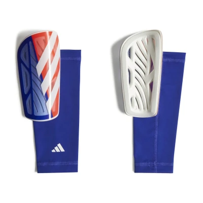 Obrázek adidas Performance TIRO SG League Holenní chrániče Solar red lucid blue white, Velikost: 140 160, white