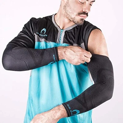 Obrázek HO Soccer Torwart Technische Protek Arm Armlinge kreidende Sohle für, Unisex Erwachsene XS Schwarz