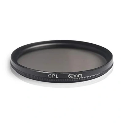 Obrázek Ares Foto® CPL Cirkulární polarizační filtr, optické sklo a hliník. Pro Canon Sony Nikon Fujifilm Pentax Tamron Sigma Leica Olympus Panasonic (62 mm)