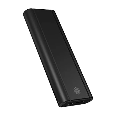 Obrázek ICY BOX Pouzdro M. 2 SSD/NVMe, USB 3. (10 Gbit/s), bez nářadí, chladicí systém, C, A, PCIe, M Key, externí, NVMe adaptér, hliník, černý, IB 1807MT C31