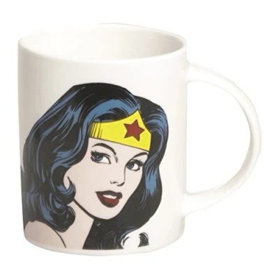 Obrázek Excelsa Super Helden Mug Wonder Woman 8.9x8.9x9 cm Bianco