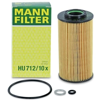 Obrázek MANN FILTER HU 712/10 X Olejový filtr sada olejových filtrů s těsněním / sadou těsnění pro osobní automobil