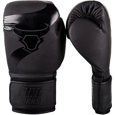 Obrázek Ringhorns Unisex Charger boxerské rukavice, černá/černá, 10oz EU