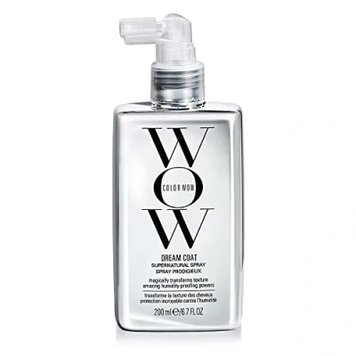 Obrázek Color Wow Dream Coat Anti Frizz sprej pro super hladké vlasy, tepelná ochrana vlasů vydrží až 3 mytí vlasů, lesklý 200 ml (1 balení)