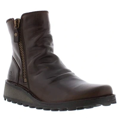 Obrázek FLY London Dámské kozačky Mon944fly, Braun Dk Brown
