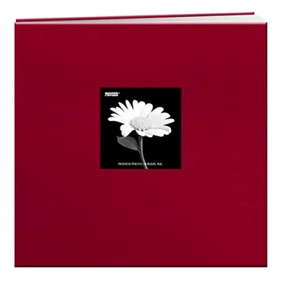 Obrázek Pioneer Kniha 30,5 x cm, textilní vazba, album s oknem, červená, Apple Red, cm