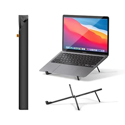 Obrázek Native Union skládací stojan na laptop ultra tenký, přenosný, notebook ergonomický zorný úhel pro 13 16&quot; MacBooky a laptopy, 1016&quot; iPady tablety