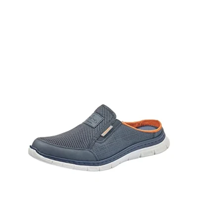 Obrázek Rieker Pánské B4879 Clogs, Modrá Denim Atlantis 14, 43 EU