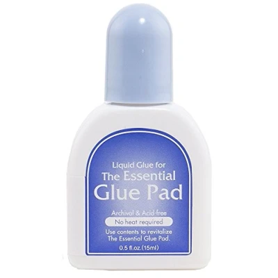 Obrázek Tsukineko Refill Nachfülltinte 15 ml Transparent Kleber Zubehör Reinker für The Essential Glue Pad Stempelkissen, 3,7 x 1,9 6,7 cm
