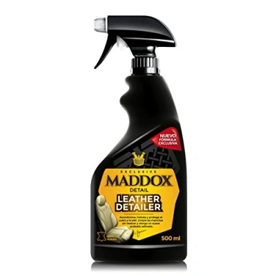 Obrázek Maddox Detail Leather Detailer 500ml Lederreiniger und pfleger Auto Lederpflege Hautpflegebehandlung Entfernt Schmutz Flecken Restauriert Sitze Leder Reparatur Set