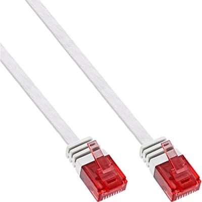 Obrázek InLine® plochý Patch kabel, U/UTP, Cat. 6, 10 m 1 kus