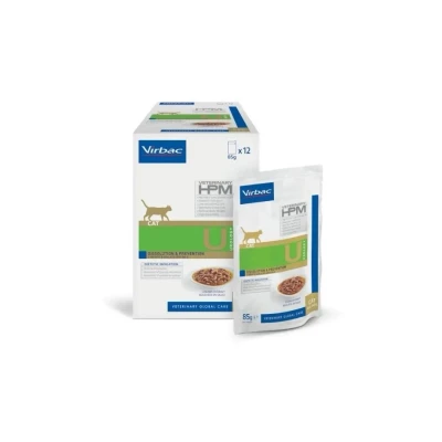 Obrázek Virbac Veterinary Cat Urology Dissolution &amp; Prevention pro kočky 24 x 85 g