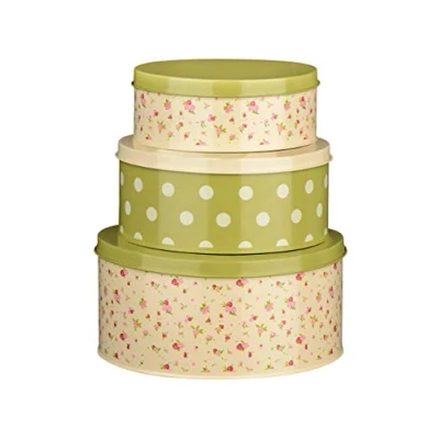 Obrázek Premier Housewares kulaté dokumentů dózy, 3 kusy