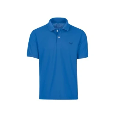 Obrázek Trigema Pánská polokošile Deluxe Piqué, Electric blue