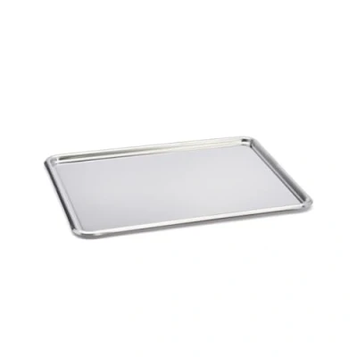 Obrázek De Buyer Podnos se zaoblenými hranami, ušlechtilá ocel, D 31 cm / l 24 cm, stříbrný