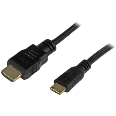 Obrázek StarTech. com StarTech.com 30cm High Speed HDMI kabel s Ethernetem, na Mini, Typ A (St) / Mini C (St), pozlacené kontakty