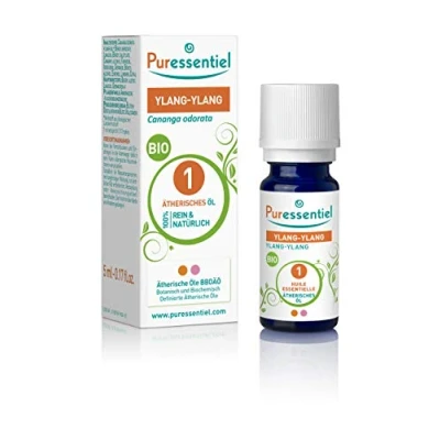 Obrázek Puressentiel Éterický olej Ylang Bio 5 ml BBDÄÖ 100% čistý a přírodní