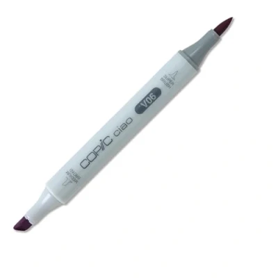 Obrázek COPIC Ciao Marker typ V 06, levandule, univerzální popisovač rozložení, na bázi alkoholu, se středně širokým a štětcovým hrotem