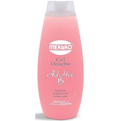 Obrázek Mekako Gel Douche Exfoliant, Eclaircissant, Adoucissant 420 ml