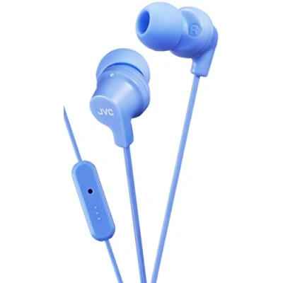 Obrázek JVC In Ear sluchátka s dálkovým ovládáním a mikrofon Světlemodrá