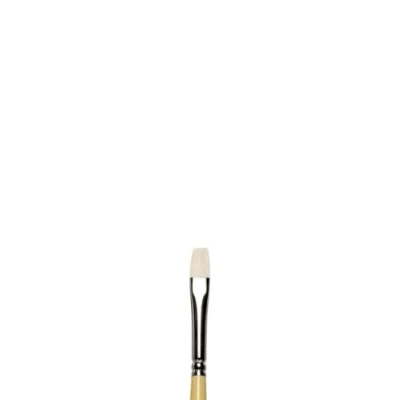 Obrázek Winsor &amp; Newton 5872004 umělec Chunking prasečí štětiny štětec na olejové barvy, vysoká absorpce rovnoměrné vydání barvy plochý pinel č. 4, krátká násada