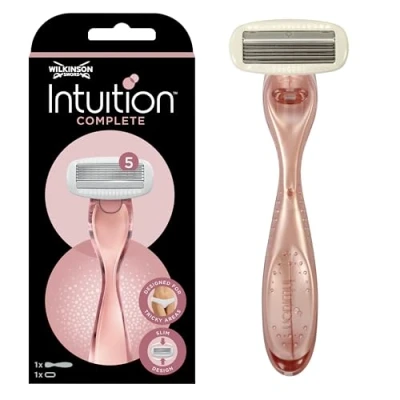 Obrázek WILKINSON SWORD Intuition Complete For Women Skin Protect Gel with Smooth Glide Razor Handle + 1 Blade Refills