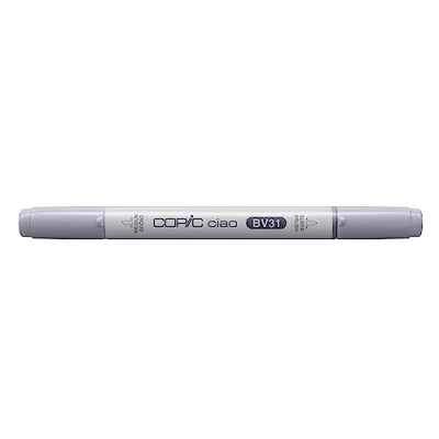 Obrázek COPIC Ciao Marker Typ BV 31, světle levandule, univerzální zvýrazňovač rozvržení, se středně širokým a jedním štětcovým hrotem