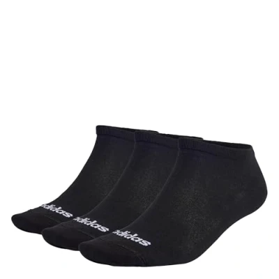 Obrázek adidas Unisex Thin Linear Low cut Socks 3 páry teniskových ponožek