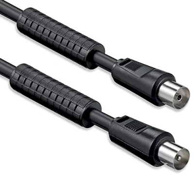 Obrázek 1aTTack.de anténní kabel s koaxiálním F konektorem, typ konektor spojka, jednoduchým, dvojnásobným, trojnásobným nebo čtyřnásobným stíněním, 75 db, 85 100 110 120 125 db
