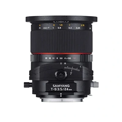 Obrázek Samyang 24mm F3. 5 T/S objektiv pro připojení Fuji X
