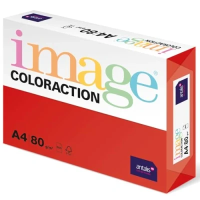 Obrázek Image Coloraction barevný papír do kopírky Chile/červený 80 g/m² A4 balíček na 500 listů