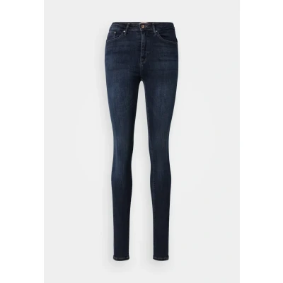 Obrázek ONLY Dámské Skinny Jeans, Tmavě modrý denim, XS / délka 34