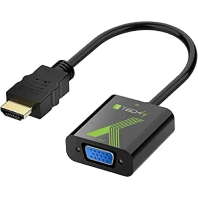 Obrázek Techly IDATA HDMI VGA2 zu VGA Konverter Schwarz