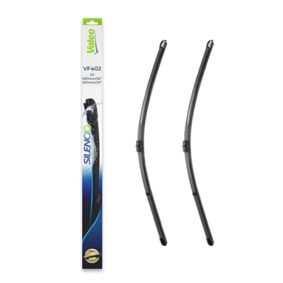 Obrázek VALEO Silencio stěrače VF402 Výkonný, vynikající výhled na silnici, jednoduchá montáž originální ploché listy 650 mm/650 mm přední sada se 2 574311