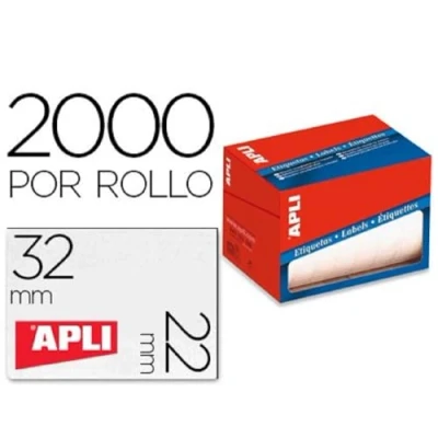 Obrázek APLI 1688 Role páska pro 22 x 32 mm, bílá