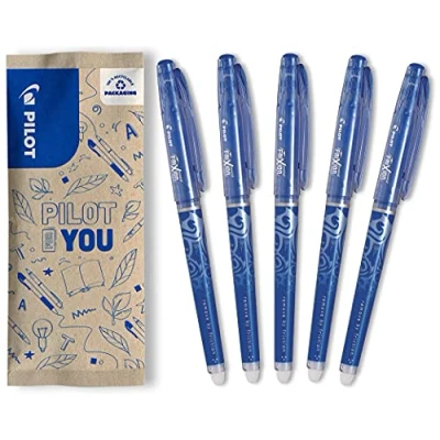 Obrázek PILOT FriXion Point, radierbarer Tintenroller, (Blau), 1 Stück (5er Pack)