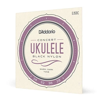 Obrázek Daddario EJ65S Clear Nylon soprán Ukulele sada strun