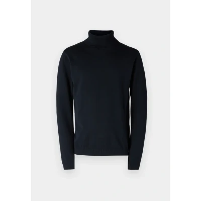 Obrázek Jack &amp; Jones Jjebasic KNIT ROLL NECK Svetr, Muži, Velikost: XS, Navy blazer