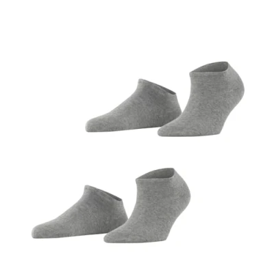 Obrázek ESPRIT Dámské ponožky do tenisek (balení 2 ks), Šedá (Light Grey Melange 3390).