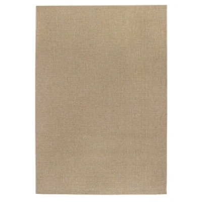 Obrázek Tkaný koberec krátký vlas plochá tkanina Uni béžová 50 x 80 cm . K dispozici jsou další barvy a velikosti