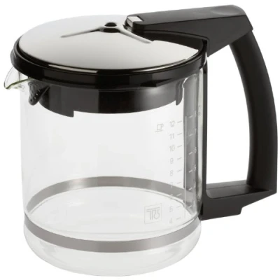Obrázek Krups Skleněný džbán F04642 k příslušenství pro espresso/kávovary černý, 1 kus (balení ks)