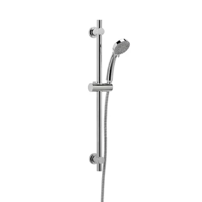 Obrázek Croydex AM169341 Essentials tři funkce, ruční sprcha, hadice, sprchová tyč, chrom, 69,4 x 16,2 5,8 cm sada, plast,