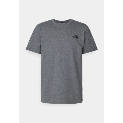 Obrázek The North Face Simple DOME TEE Jednoduché tričko, Muži, Velikost: XS, Medium grey heather