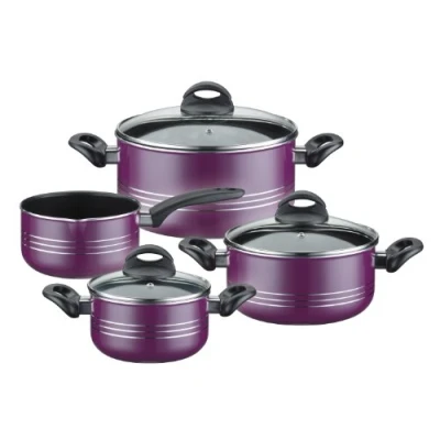 Obrázek GSW 158107 MILANO COLOR sada hrnců lila 4dílná, 38 x 25,5 14 cm