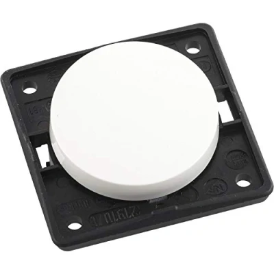 Obrázek Berker 936512509 Integro Flow vypínač bílý lesklý, volný, černý